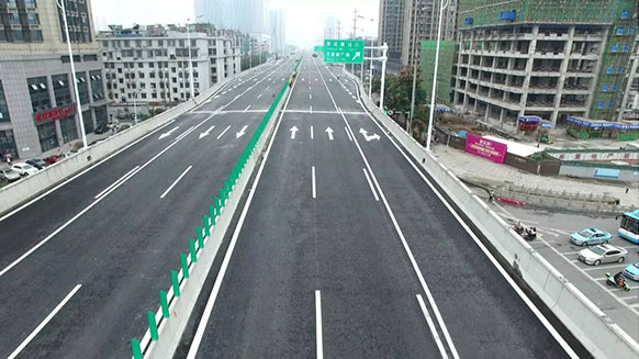 湘江電纜合作萬(wàn)家麗高架橋，低壓電力電纜顯實(shí)力