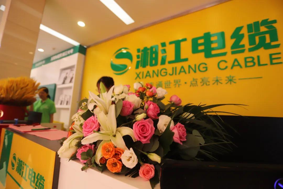 連通世界 點亮未來??！湘江電纜集團武漢旗艦店開業(yè)慶典盛大舉行！